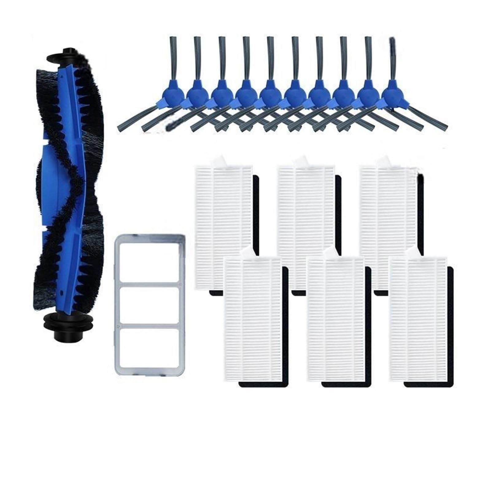Compatible For Eufy ，Robovac 11S Plus 35C， 30 ，30C， 15C 12 25C Robot Vacuum Main Roller Side Brush Parts(R)
