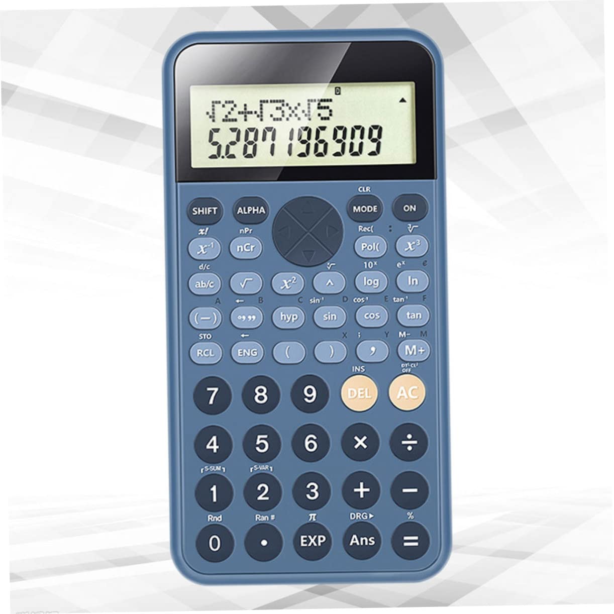 Lurrose Lot De 2 Calculatrices Électroniques Portables Et Pratiques pour Étudiants Grand Écran pour La Rentrée Scolaire Et La Comptabilité De Bureau