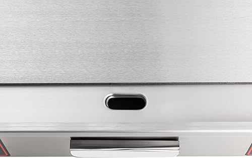 Miniatura 8 de Plancha eléctrica plana superior, 3000 W, 30 pulgadas, plancha eléctrica de acero inoxidable para encimera con tanque de recolección de aceite