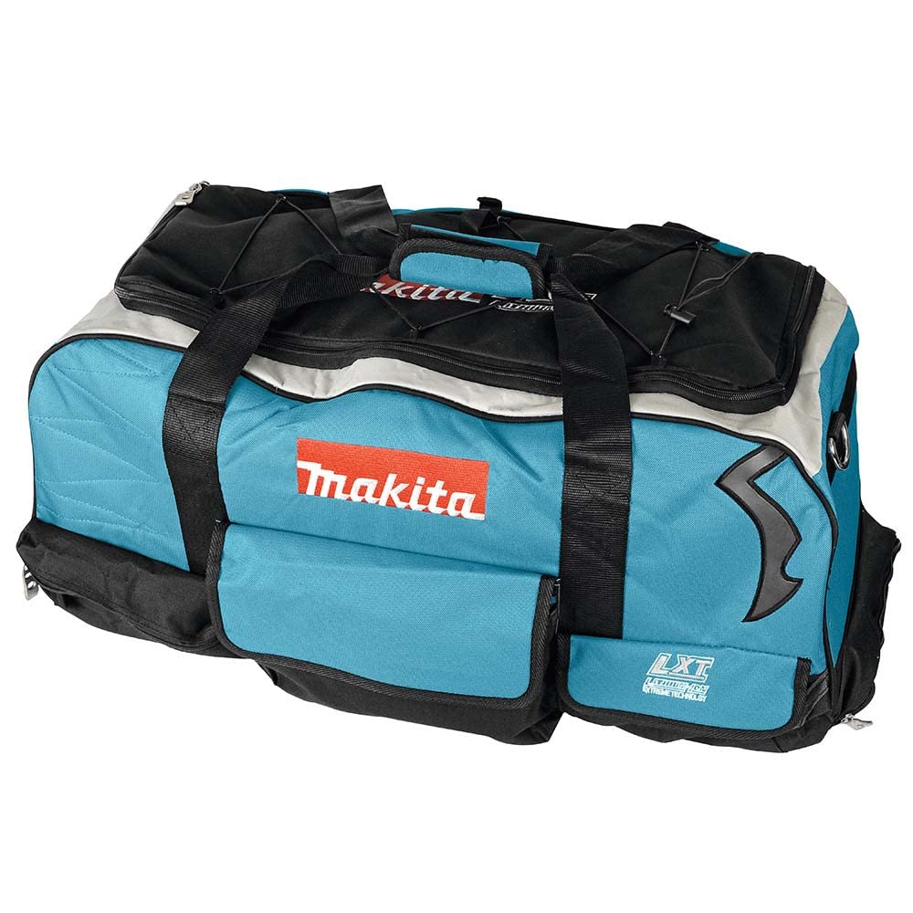 Makita DLX6104TX2 18 V Li-Ion LXT Combo Kit 3 batterie 5,0 Ah doppia porta caricatore borsa attrezzi