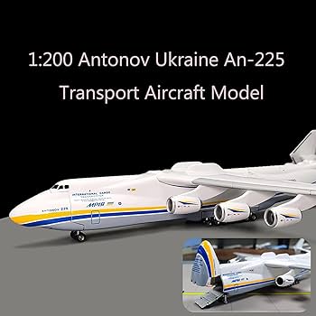 Amazon.com: 1:200 Scale Antonov AN-225 Mriya Model Aircraft Kit Amazon.com: 1:200 Scale Antonov AN-225 Mriya Model Aircraft Kit
