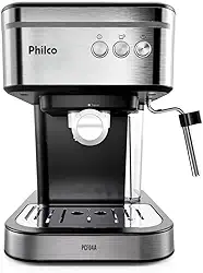 Cafeteira Expresso Philco 1,2L 20 Bar 950W Pressão de 20bar Saída de vapor PCF04A 220V