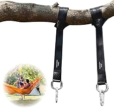 POOTACK 1 Coppia Max 500 kgs Sicuro Swing Hanging Strap Kit Set per appenderlo Amaca Amaca per Altalene AN Impermeabile Alberi Fissaggio Set 2 x 150 cm Be