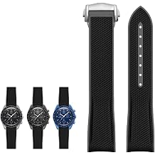 For Omega X Swatch Joint MoonSwatch celestial Sports 20mm Watch Strap Curved End watches Band NEW Rubber Silicone Watchbands