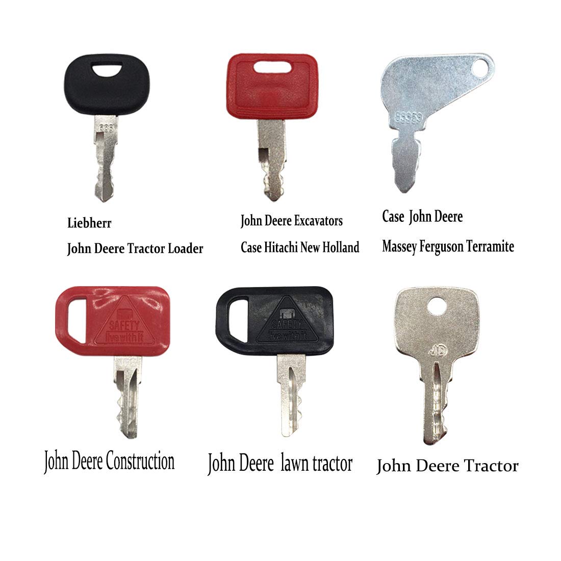 John Deere Ignition Key RE183935 For Tractors, Combines And - View #9