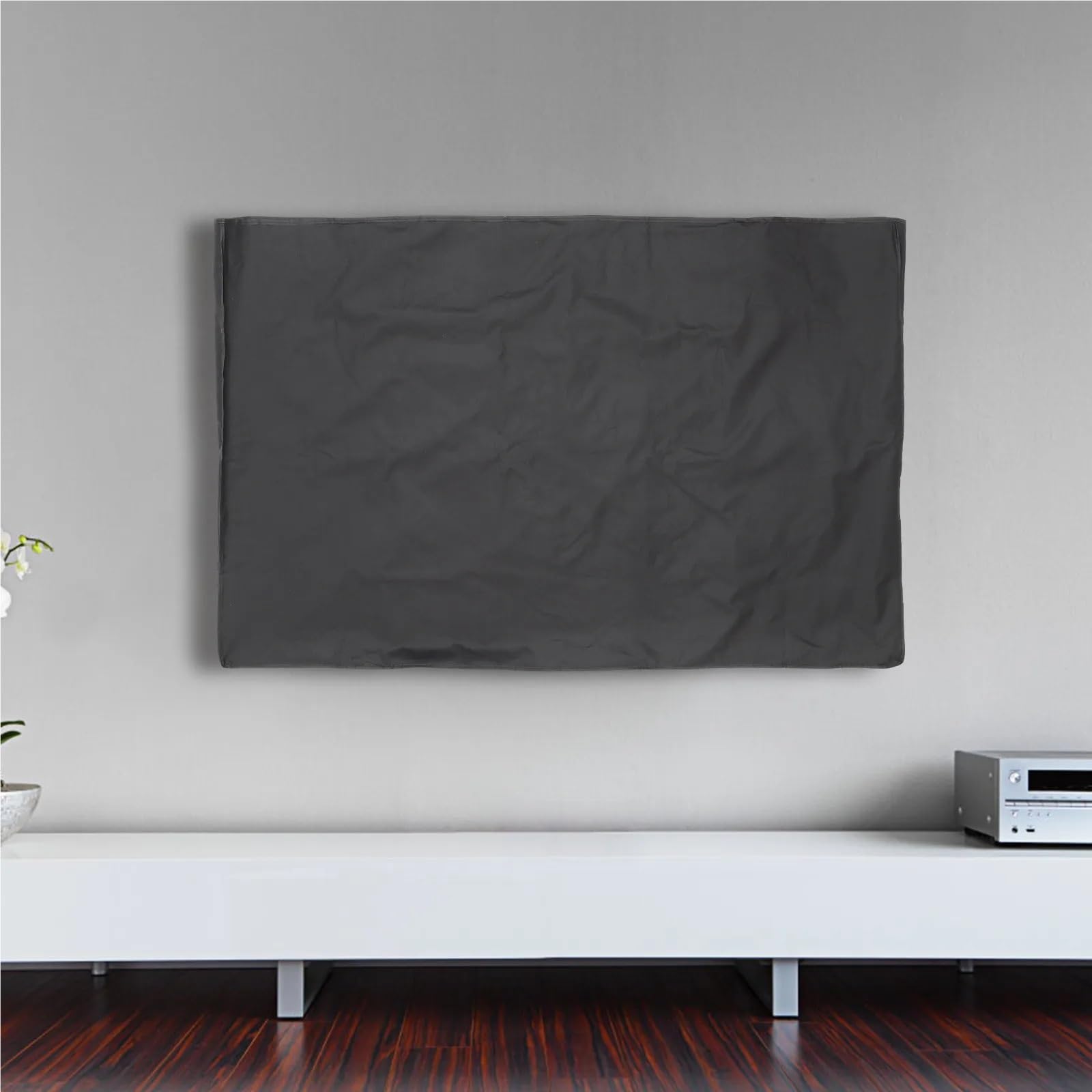 Housse de protection en polyester pour écran 55-58 pouces - Pour intérieur et extérieur - Étanche à la poussière