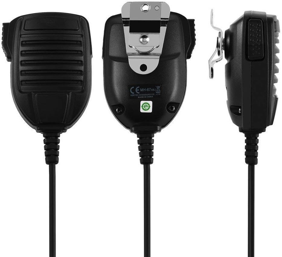 abcGoodefg MH-67A8J Handheld Speaker Microphone Mic for Yaesu/Vertex Radios VX-2100 VX-4500 FT-817 FT-900 RJ45 8 PIN : Electronics