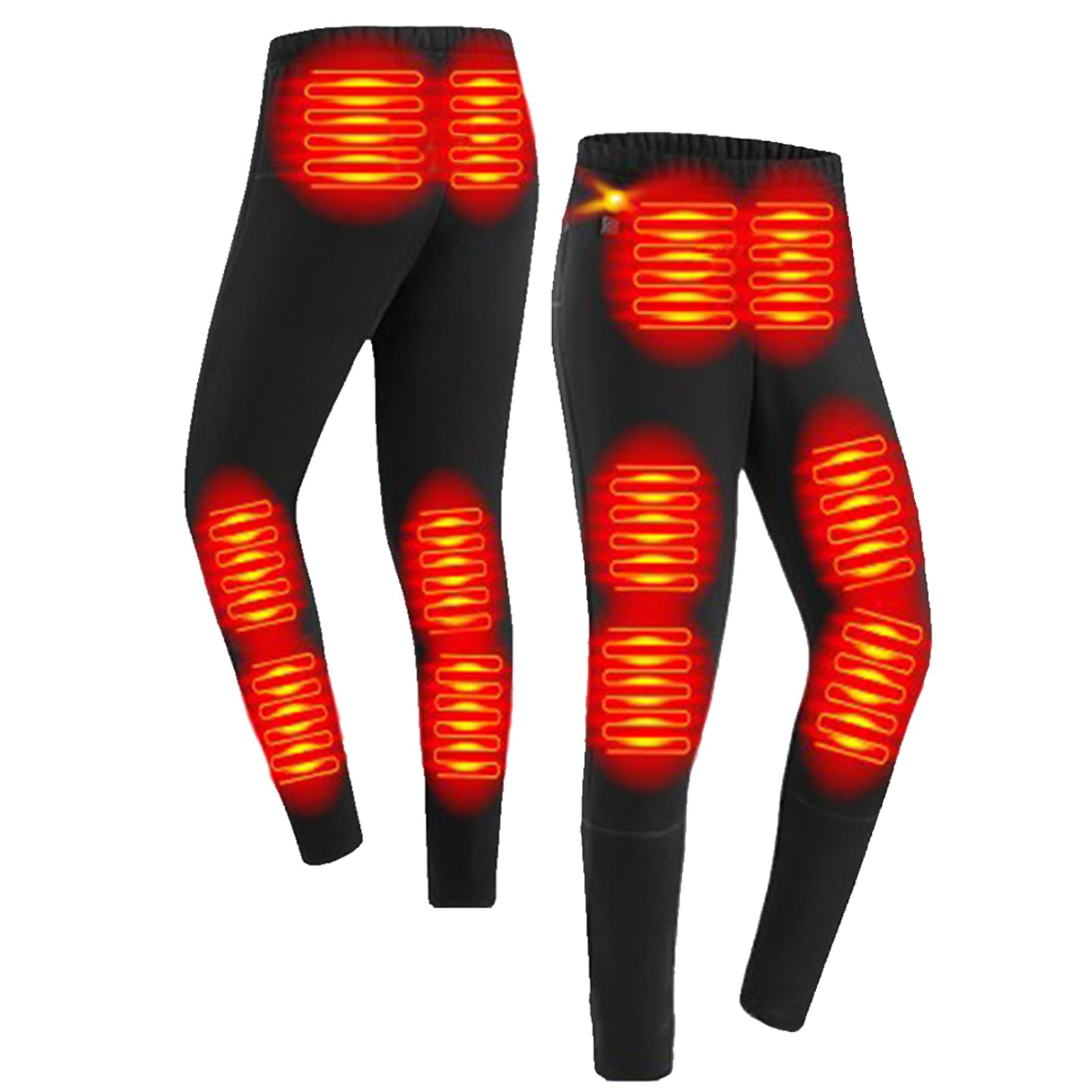 sous-Vêtements Chauffants Électriques pour Hommes, Chemise Et Pantalon De Protection Contre Le Froid d'hiver Chauffants Intelligents pour Le Travail en Plein Air