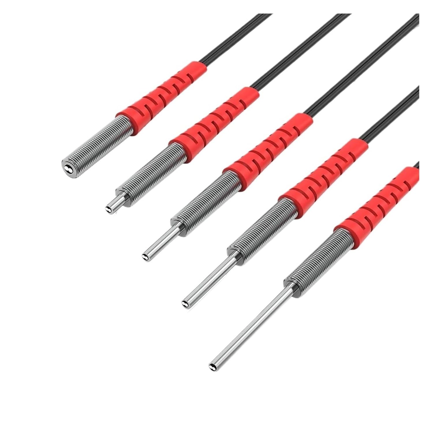 Fiber Optic Sensor Diffuse Reflection M3 with Needle Length Coaxial(or Non) Diffusion Optical Photoelectric Sensor(Non coaxial M3 15MM)