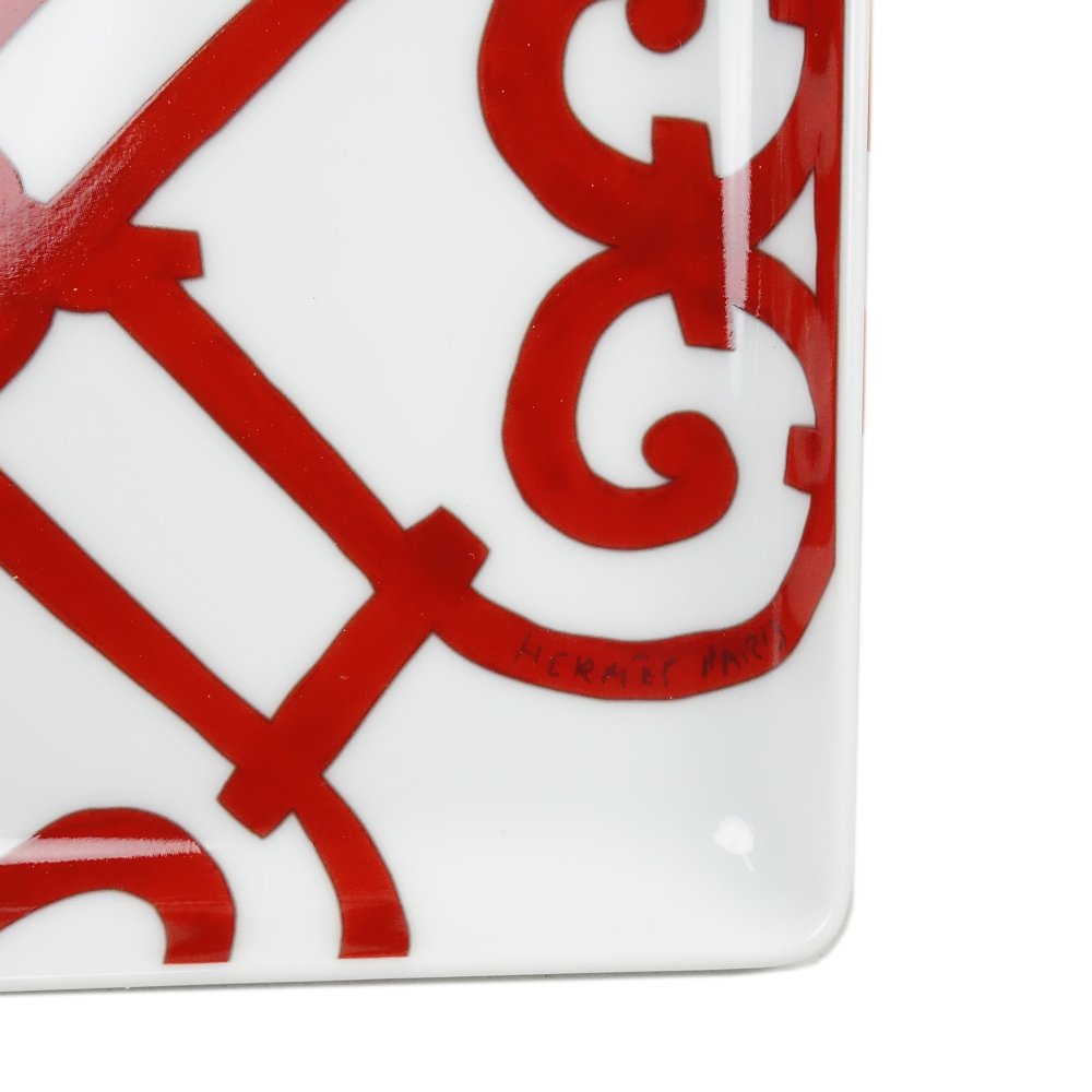 Amazon.co.jp: エルメス HERMES ガダルキヴィール レッド 011089p 16cm