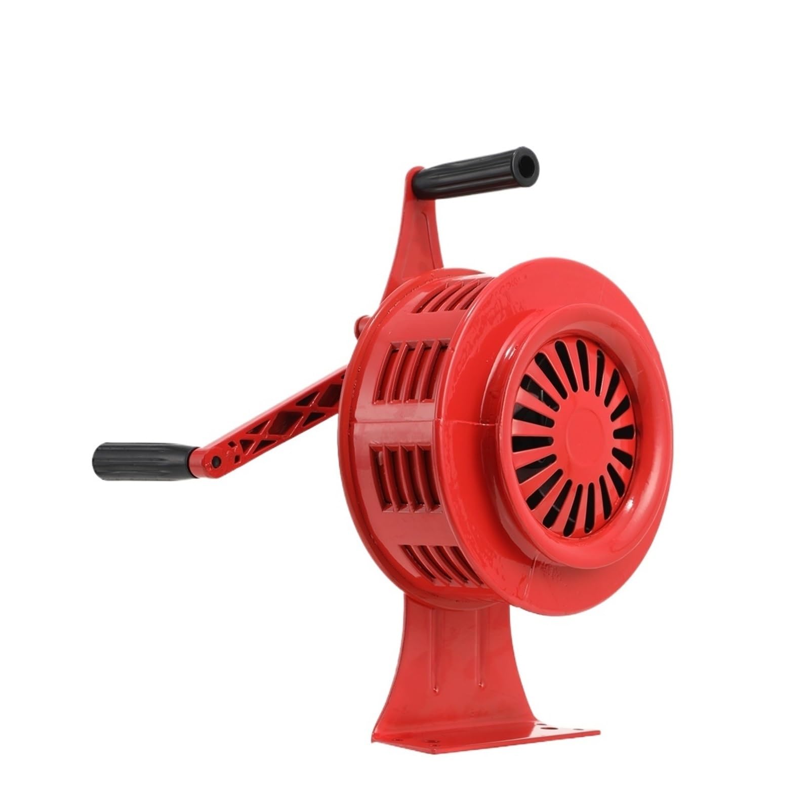 AMZBNEIDI Stainless Steel Hand Meat Grinder for Home Use, Hand Crank Siren Horn 110dB Manual Portable Air Raid Security Alarm Multicolor Sporting(Sy-200a Red)