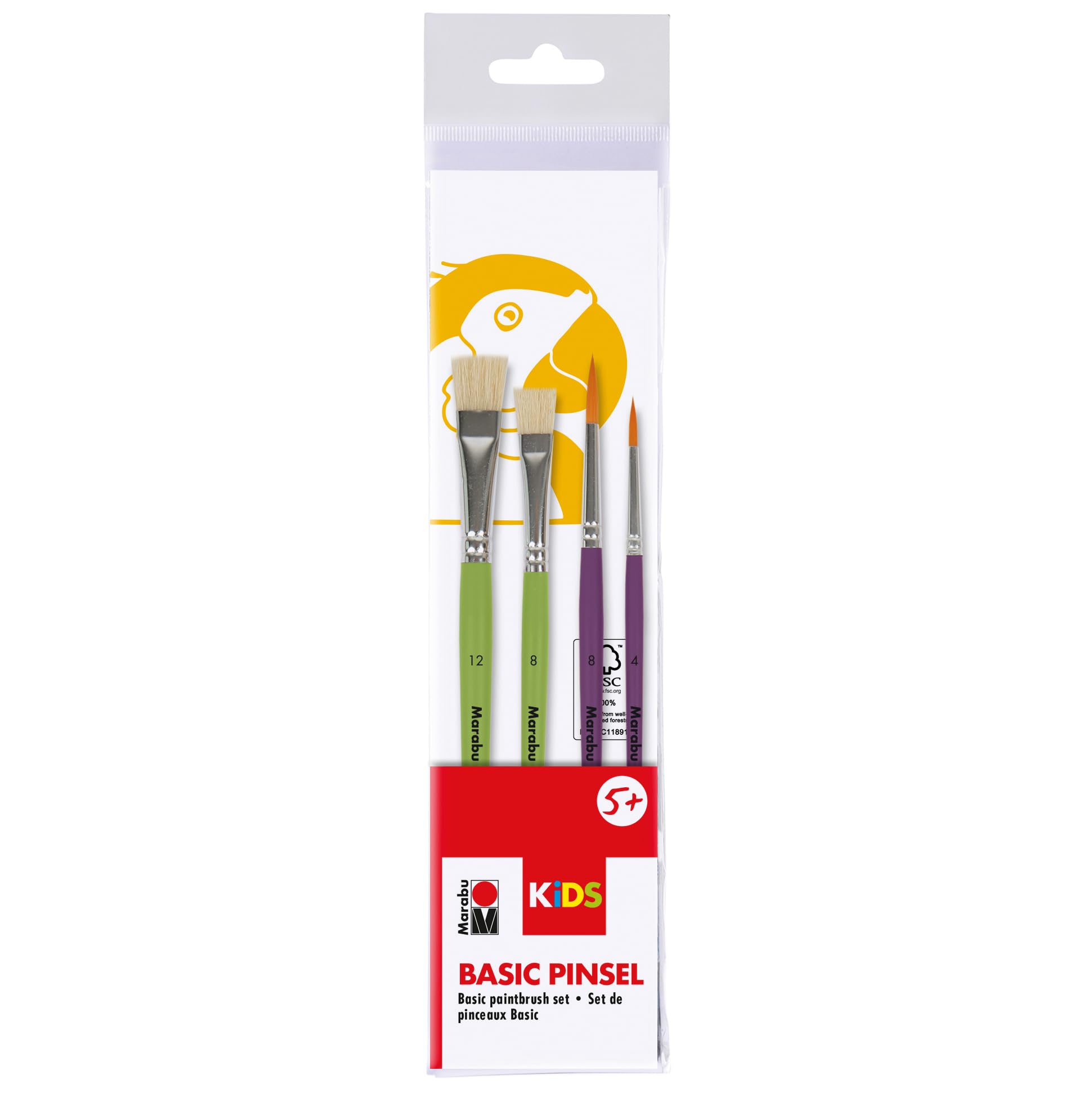 Faber-Castell Set de pinceaux A Pinselset Pastell Couleurs pastel Faber-Castell Set de pinceaux A Pinselset Pastell Couleurs pastel