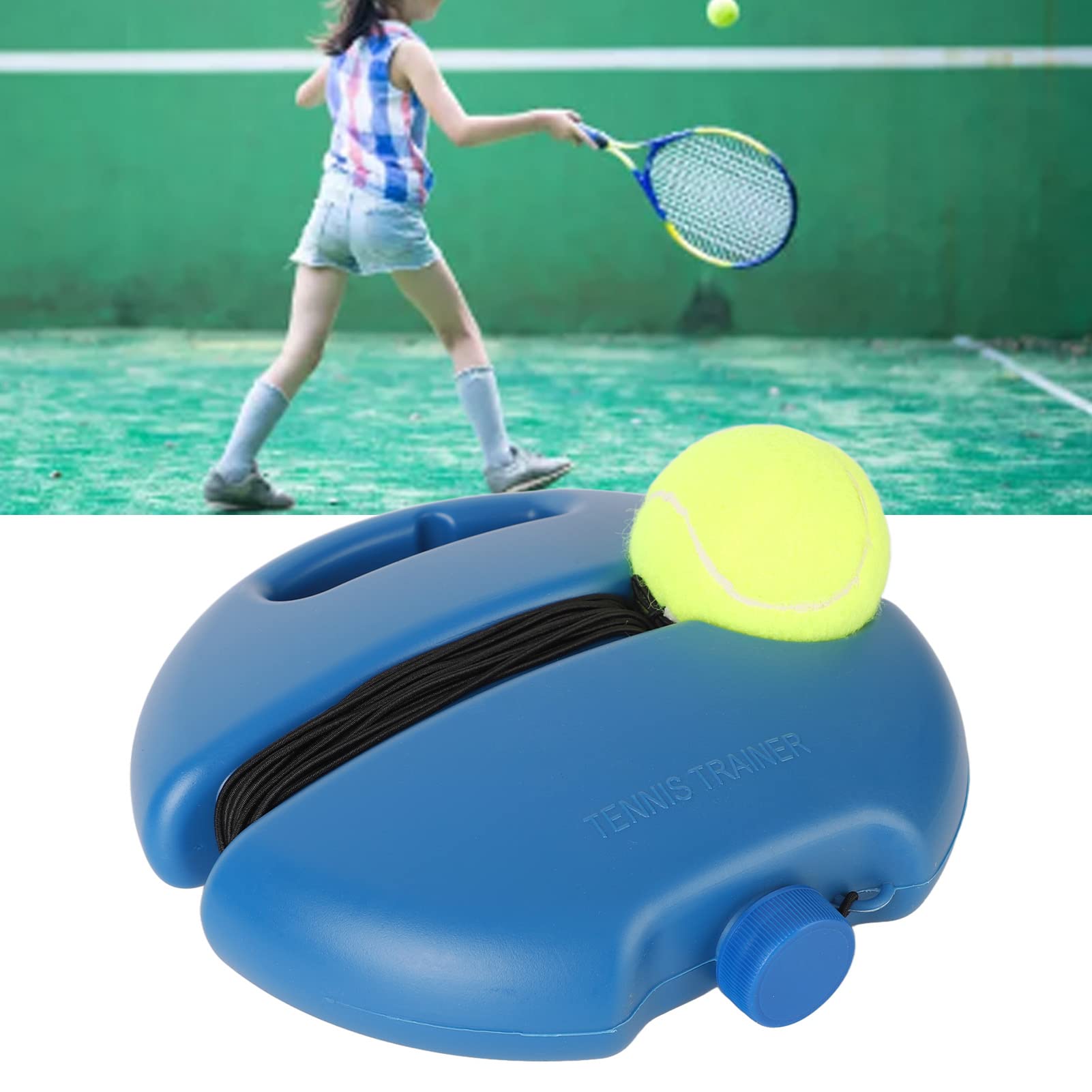 Pallina da tennis rimbalzante con 1 base e 1 palla per esercizi