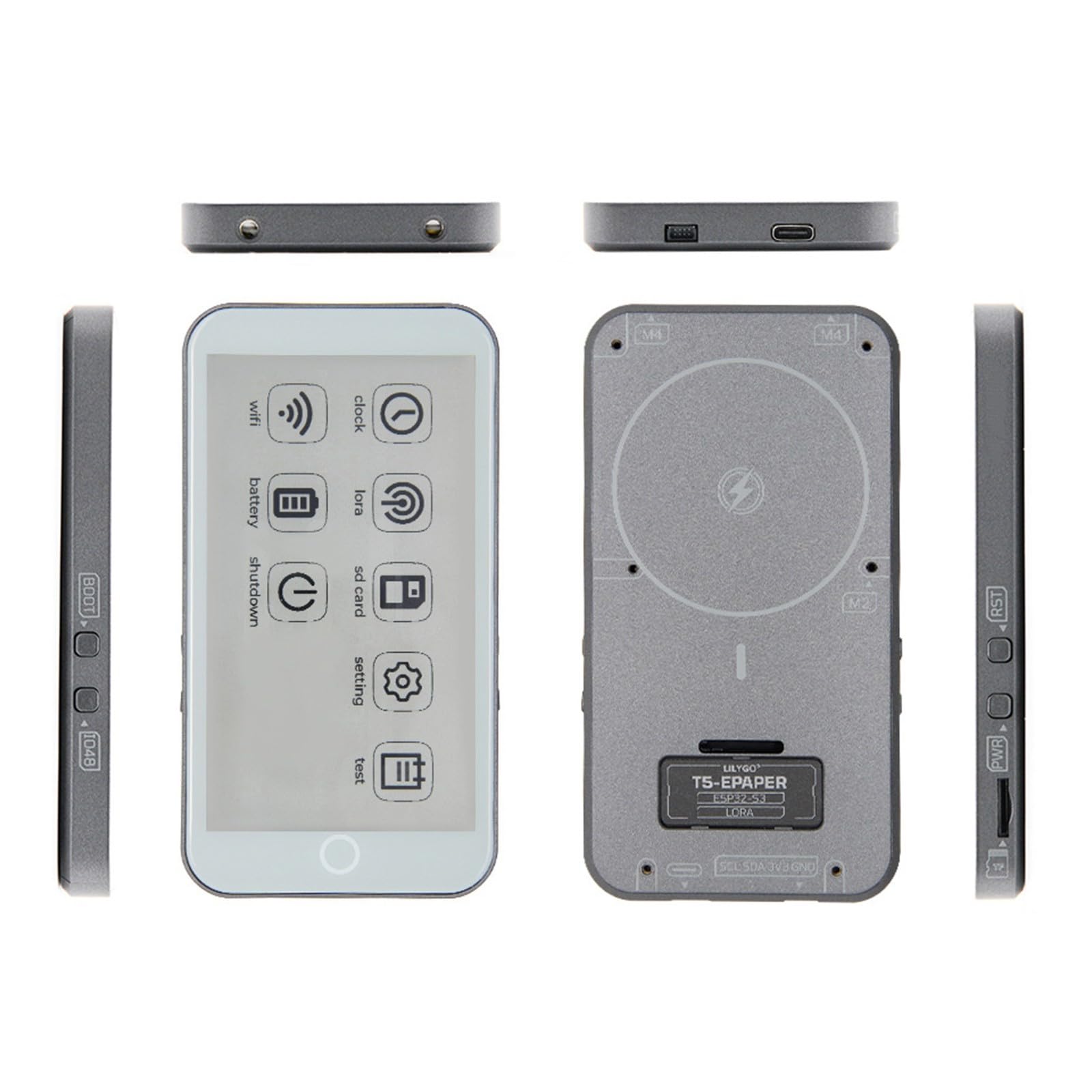 Para placa de desarrollo de papel electrónico de 4.7 pulgadas, conexión de 2.4 GHz, placa de desarrollo de baja potencia