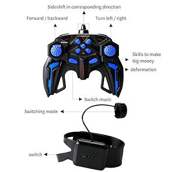 【極美品】Deejoy　 Jovow RC Stunt Car　リモコンカー Amazon.com: Deejoy 1:12 RC Stunt Car, 2.4GHz 4WD Remote