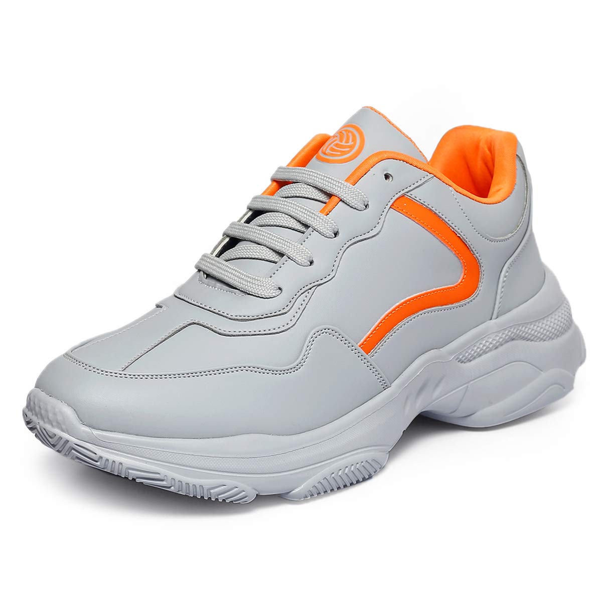 Bacca Bucci® Mens Training Shoes- Light Grey, Size UK7 (B08DKXTDT2) Amazon Price History, Amazon Price Tracker