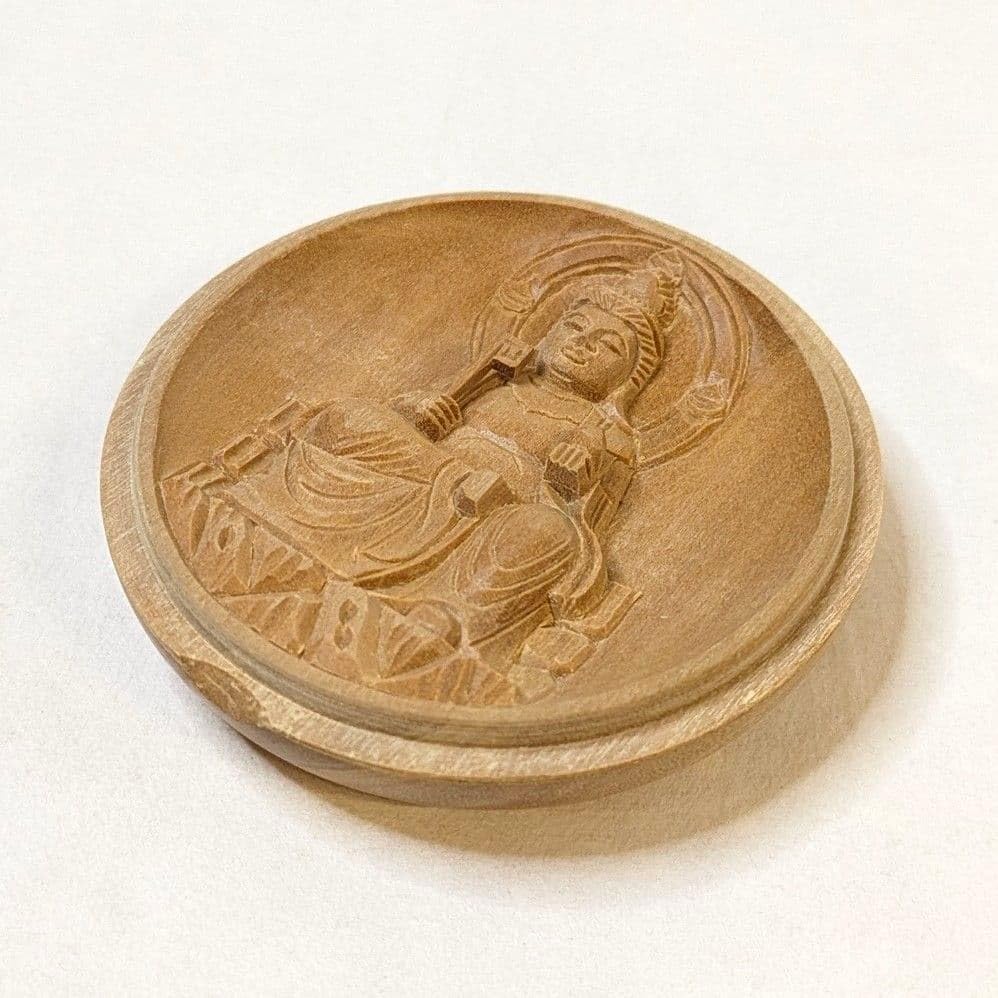 【新品・未使用】 香合仏　七面天女　白檀　仏龕　懐中仏　吉祥天女 Amazon｜香合仏 七面天女 白檀 仏龕 懐中仏 吉祥天女｜仏壇 オンライン通販