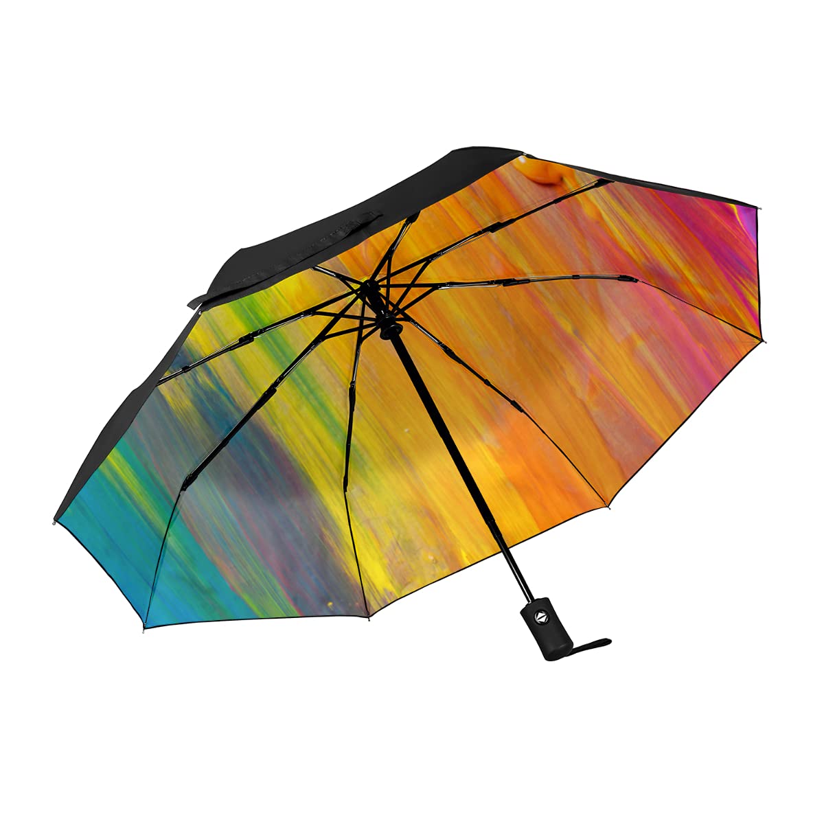 Parapluie de voyage automatique léger résistant aux UV et vent - 7