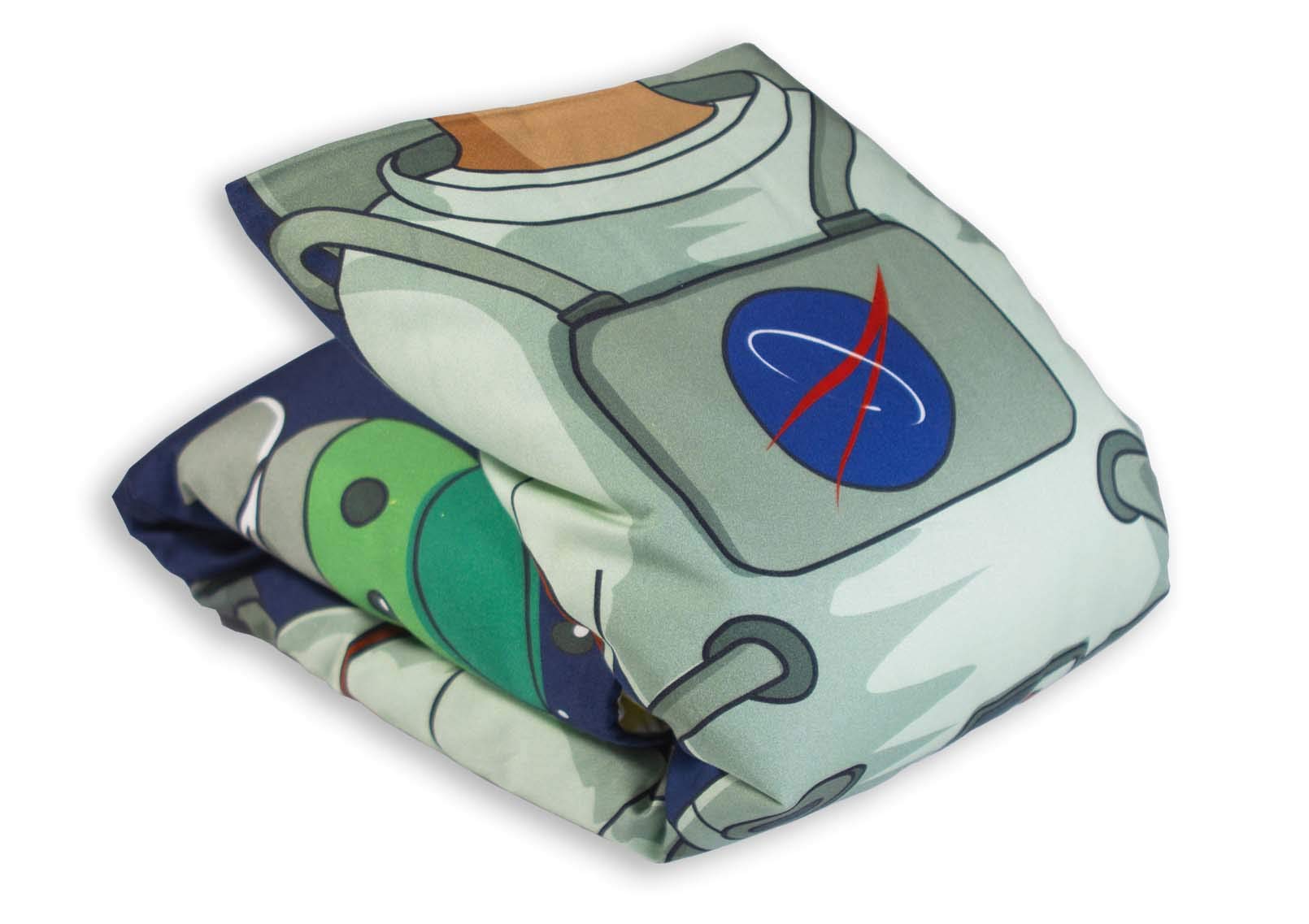 Coperta Bimbo Astronauta Gnippo Gnappo da 0 a 36 mesi - imbottitura estraibile con cerniera invisibile - Coperta per Neonati