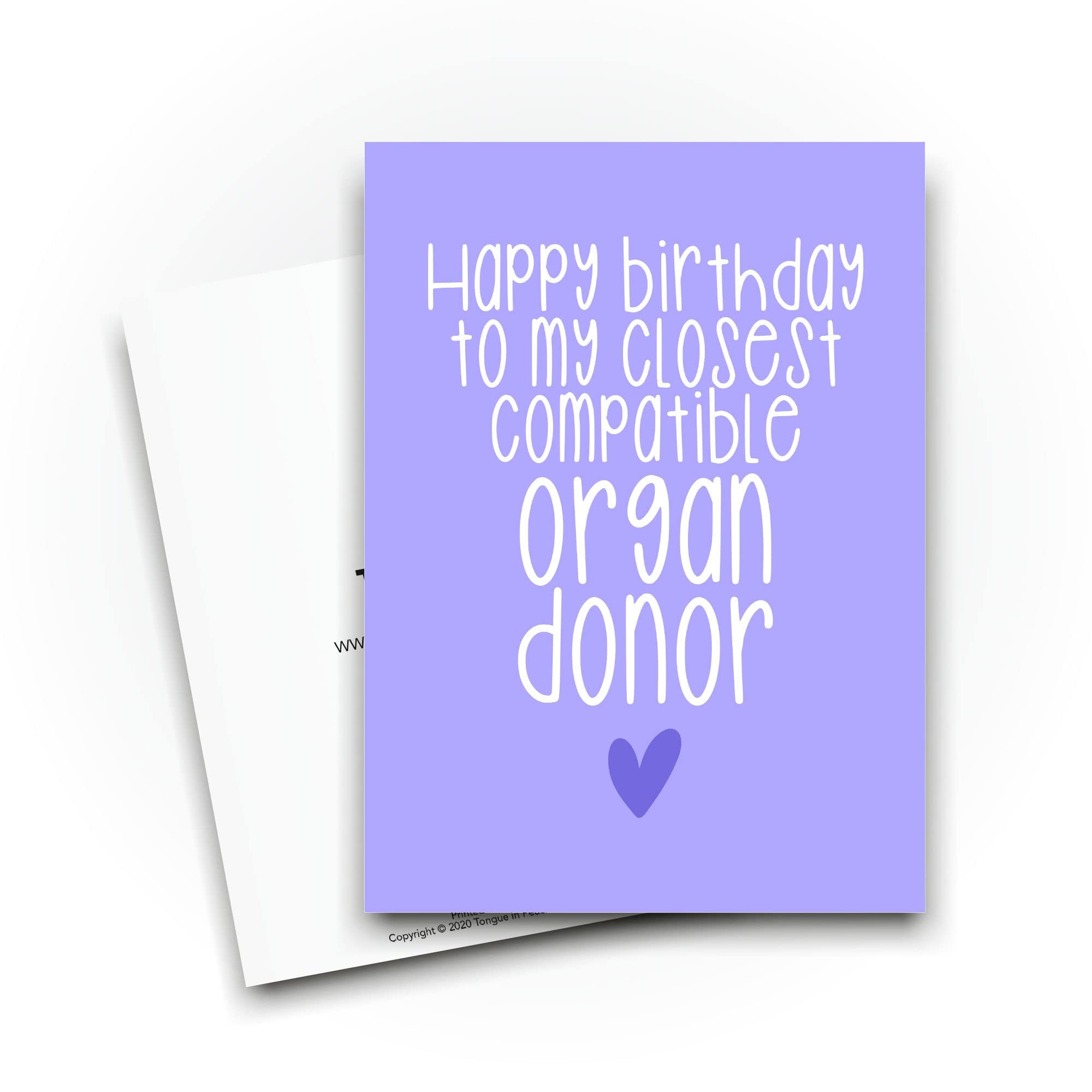 Lustige Geburtstagskarte „Happy Birthday To The Tw*t Of The Family“ – A5, Matte Oberfläche, Mit Umschlag