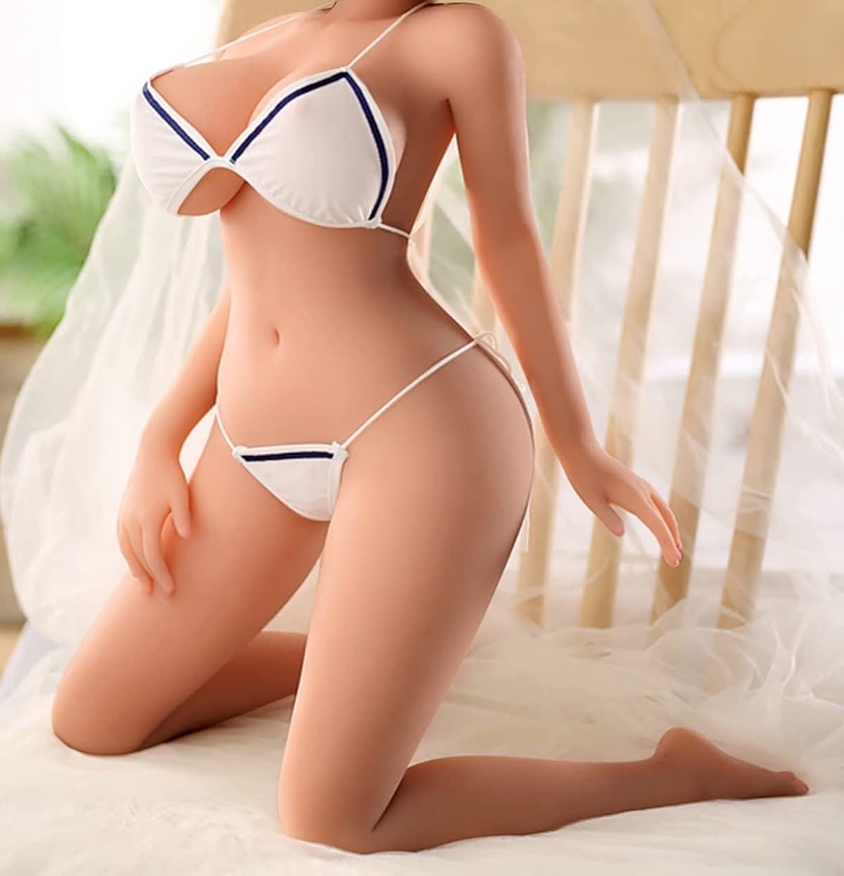 Silicone Lifelike Sex Doll with Flexible Hands & Legs for Men Masturbator Big Boobs Pussy Ass Butt Full Woman Torso Love Dolls US Shipments