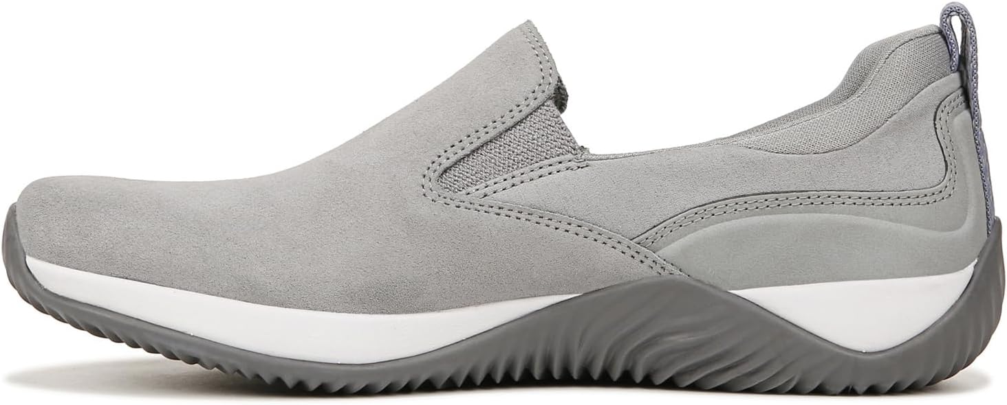 Ryka Womens Echo Moc Slip On Sneakers Ultimate Grey 9.5 M