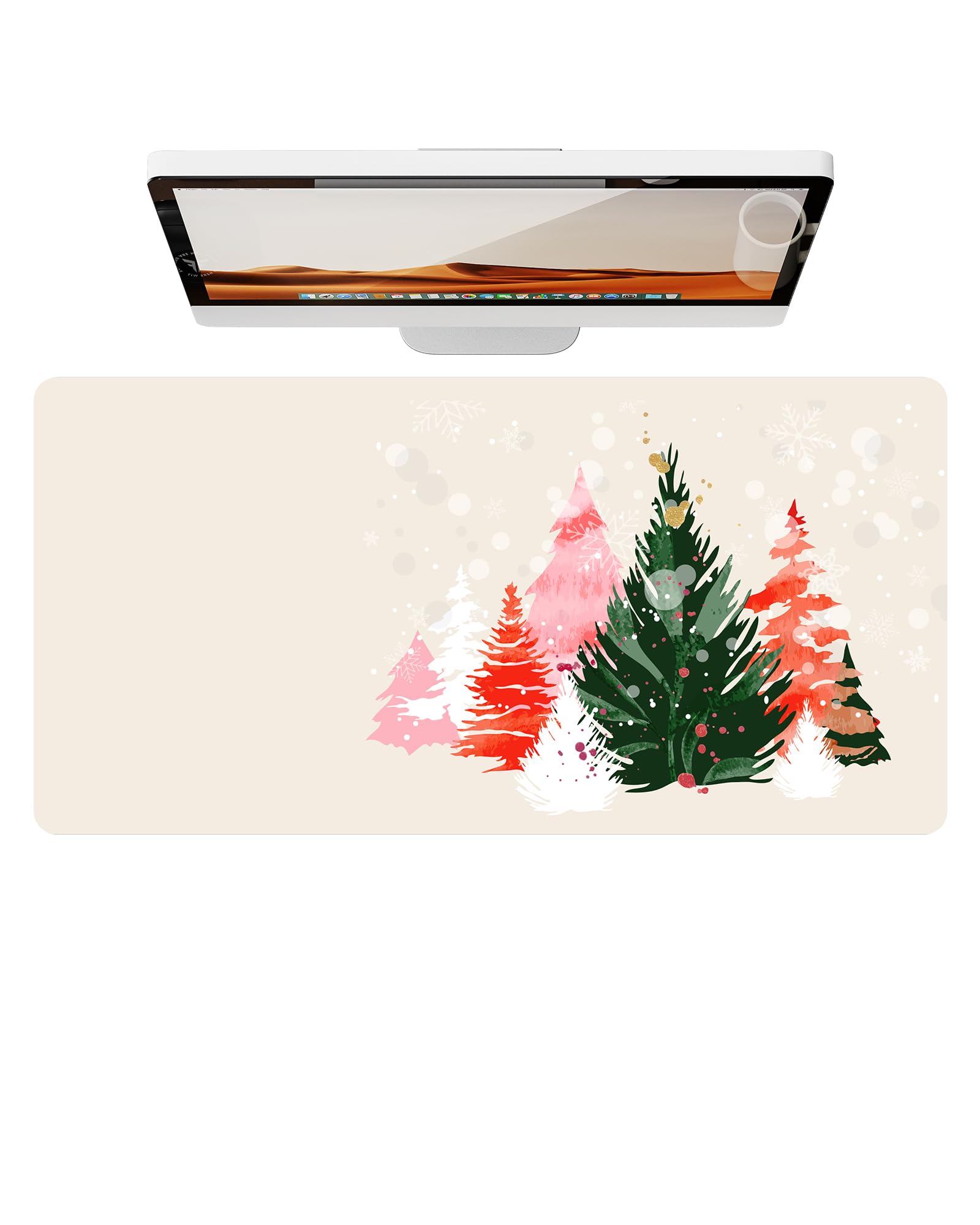 YSAGi Desk pad (Christmas Tree, 23.6"x13.8")