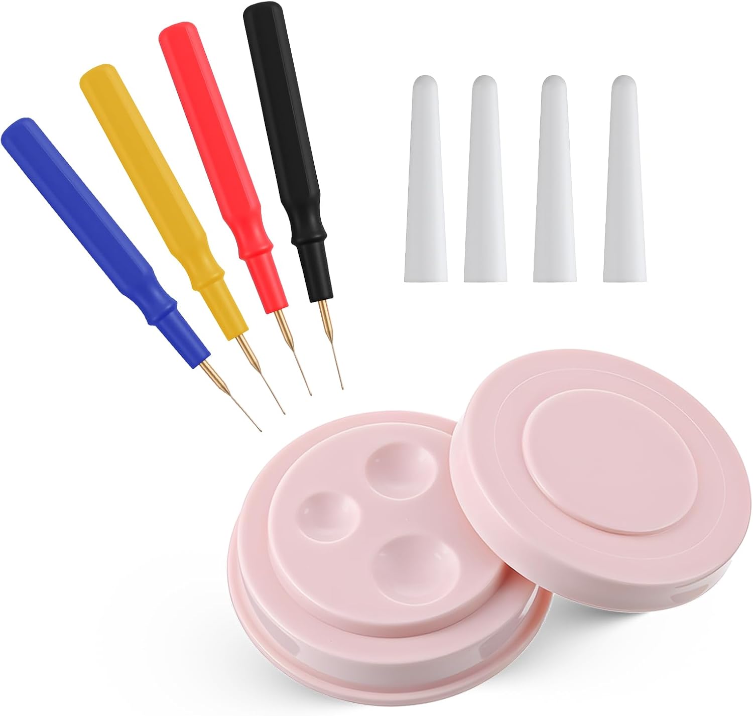Watch Repair Kit, Watch Repair Tools with 4 Different Size Oiler Pen Needle and 1 Oil Cup for Watches Clocks Repair