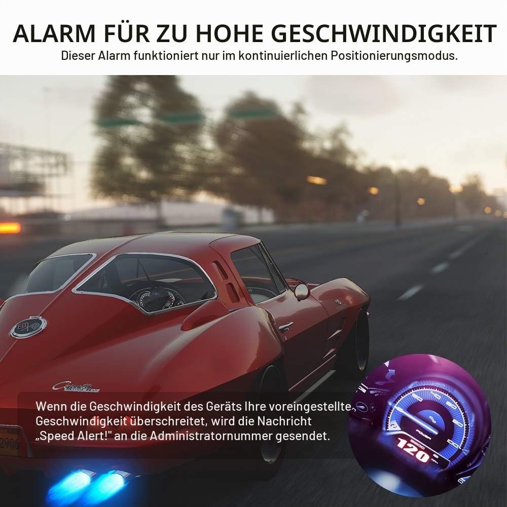 TKMARS Auto GPS Tracker GPS für Auto 160 Tage Standby-Zeit, Starker Magnetismus, Wasserdicht, mit Kostenloser App