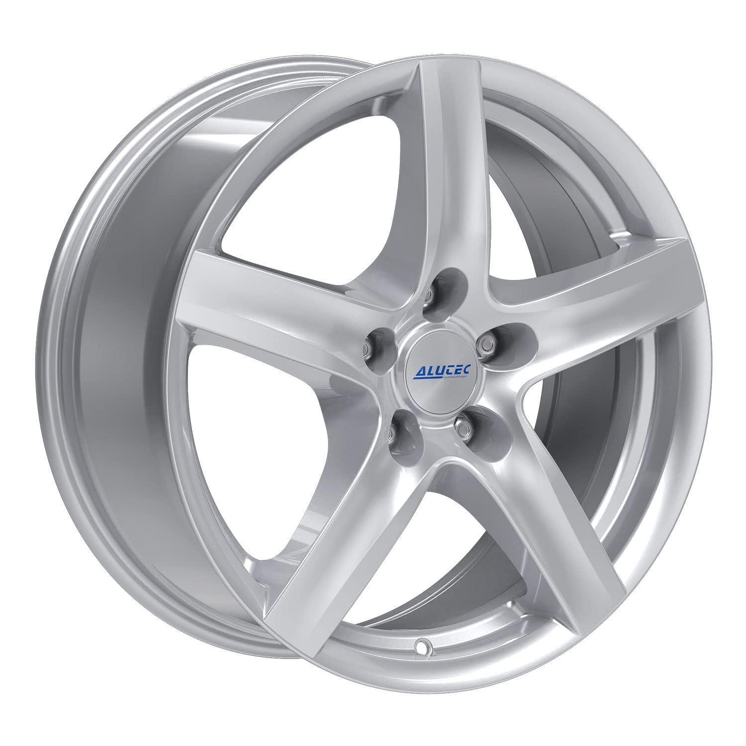 4 x Alutec felgi Grip 7.5Jx17 ET35 5x112 polarne srebrne kompatybilne z Volkswagen Arteon Beetle Caddy Cross Touran EOS Golf Jetta Passat