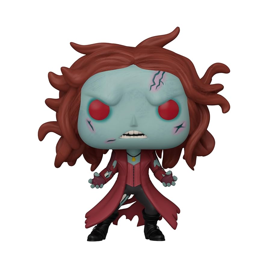Funko Pop! Marvel: What If? Zombie Scarlet Witch Multicolor 57378, Figures  - Amazon Canada