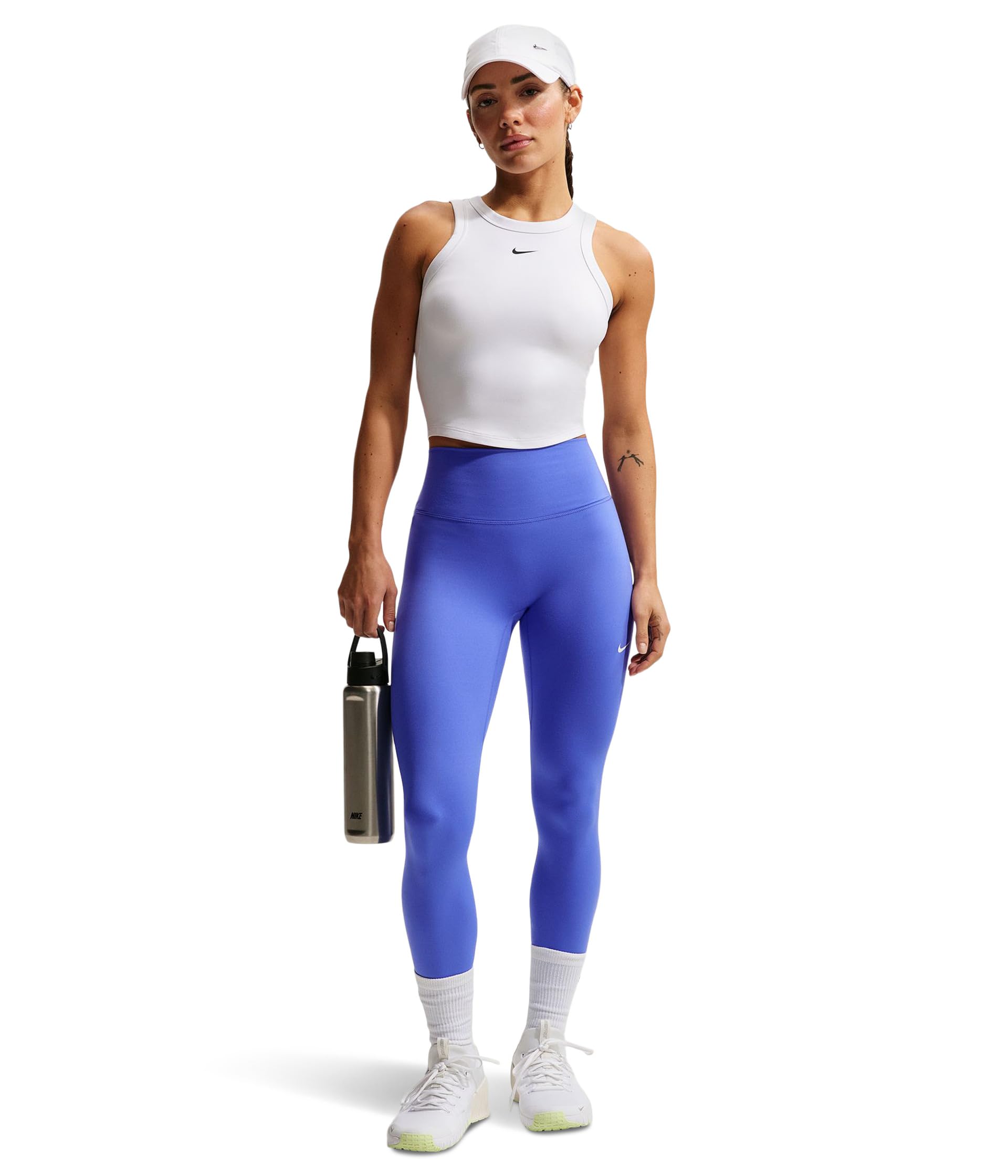 NIKE W NK One Fitted DF Crop Tank Top Sportivo