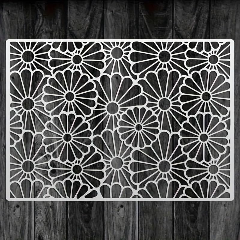 DEVASYA CRAFTS Decorative MDF Wooden Jali Wall Panel | Modern Floral Geometric Laser Cut Wall Art | Designer Wall Hanging for Living Room, Bedroom, Office, Hallway & Hotel | White-image-32