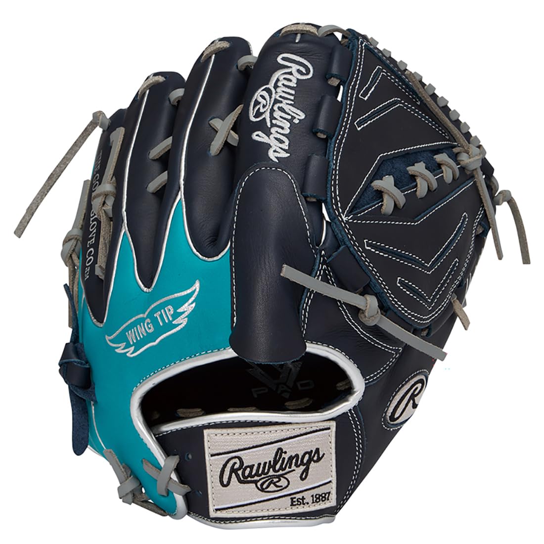 ローリングス(Rawlings) 野球用 グローブ 軟式 HYPER TECH COLOR SYNC 投手用 GR6HTCA15W 11.75インチ - 1