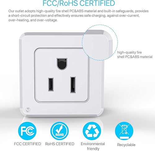 Miniatura 4 de Ehaijia Toma de corriente controlada termostáticamente, enchufe térmico para clima frío, interruptor automático por debajo de 32 F y apagado a más
