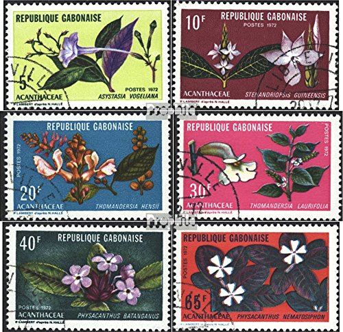 Prophila Collection Gabon 464-469 (Completa Edizione) 1972 Locals Flora (Francobolli per i Collezionisti) impianto