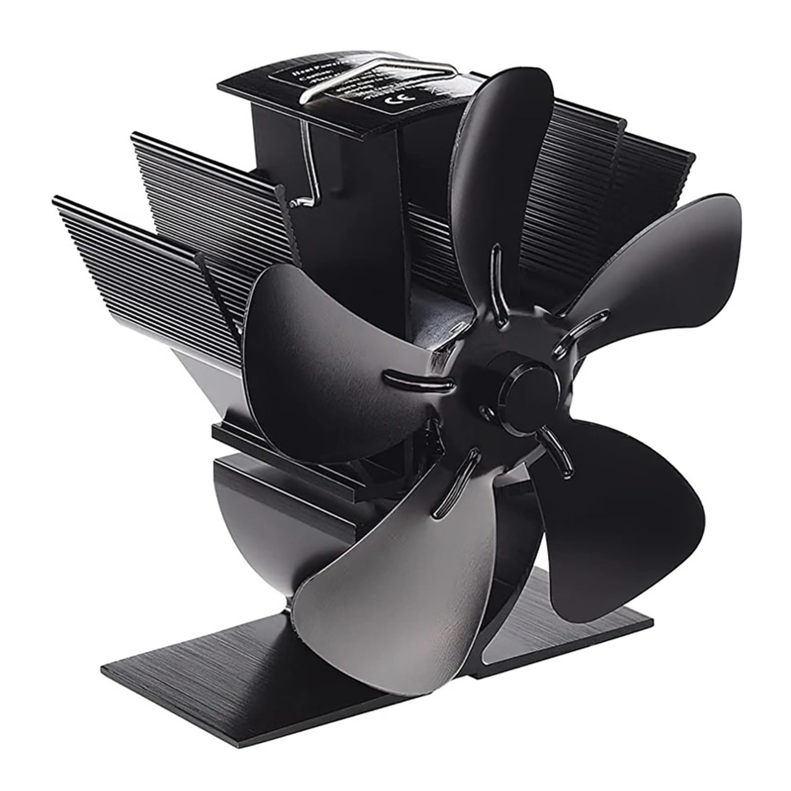 Ventilatori Per Stufe A Legna Mini 5 Pale Ventola For Stufa Alimentata A Calore Ventola For Camino Bruciatore A Legna For Legna Ventola Ecologica Termoventilatore For Camino Silenzioso Distribuzione E