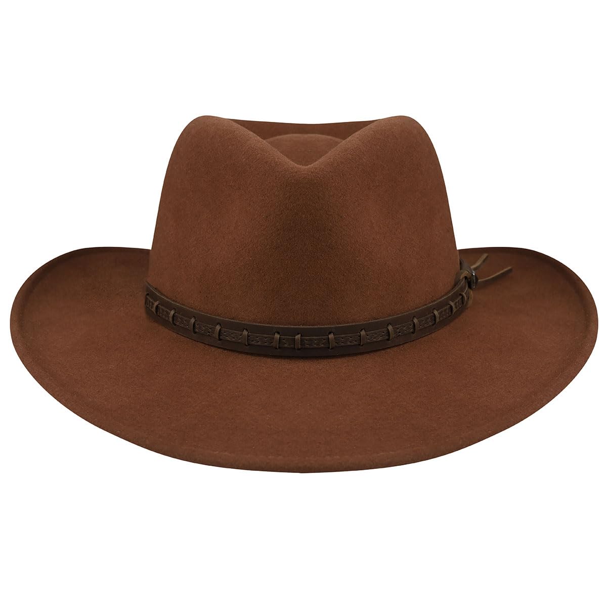Bailey Western Firehole Litefelt? Outback Hat - Whiskey/M