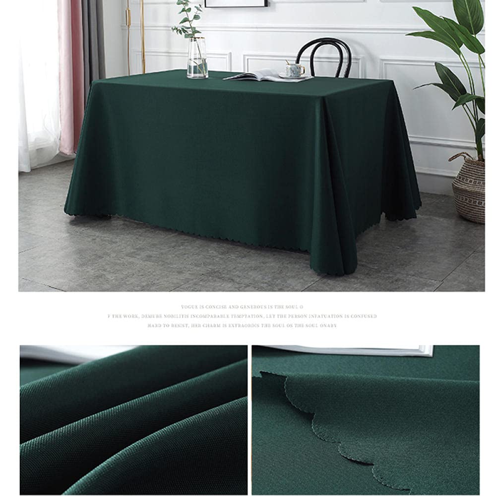 Mantel de Mesa Rectangular de Tela Manteles Durable Lavables Antimanchas para Decoración de La Mesa de Comedor Azul 200 × 360cm