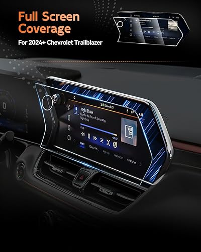 Vista 127 de CDEFG Cristal templado para Chevrolet Silverado/GMC Sierra 2025, pantalla táctil de 13.4 pulgadas, accesorios para Chevy Silverado/Sierra 1500