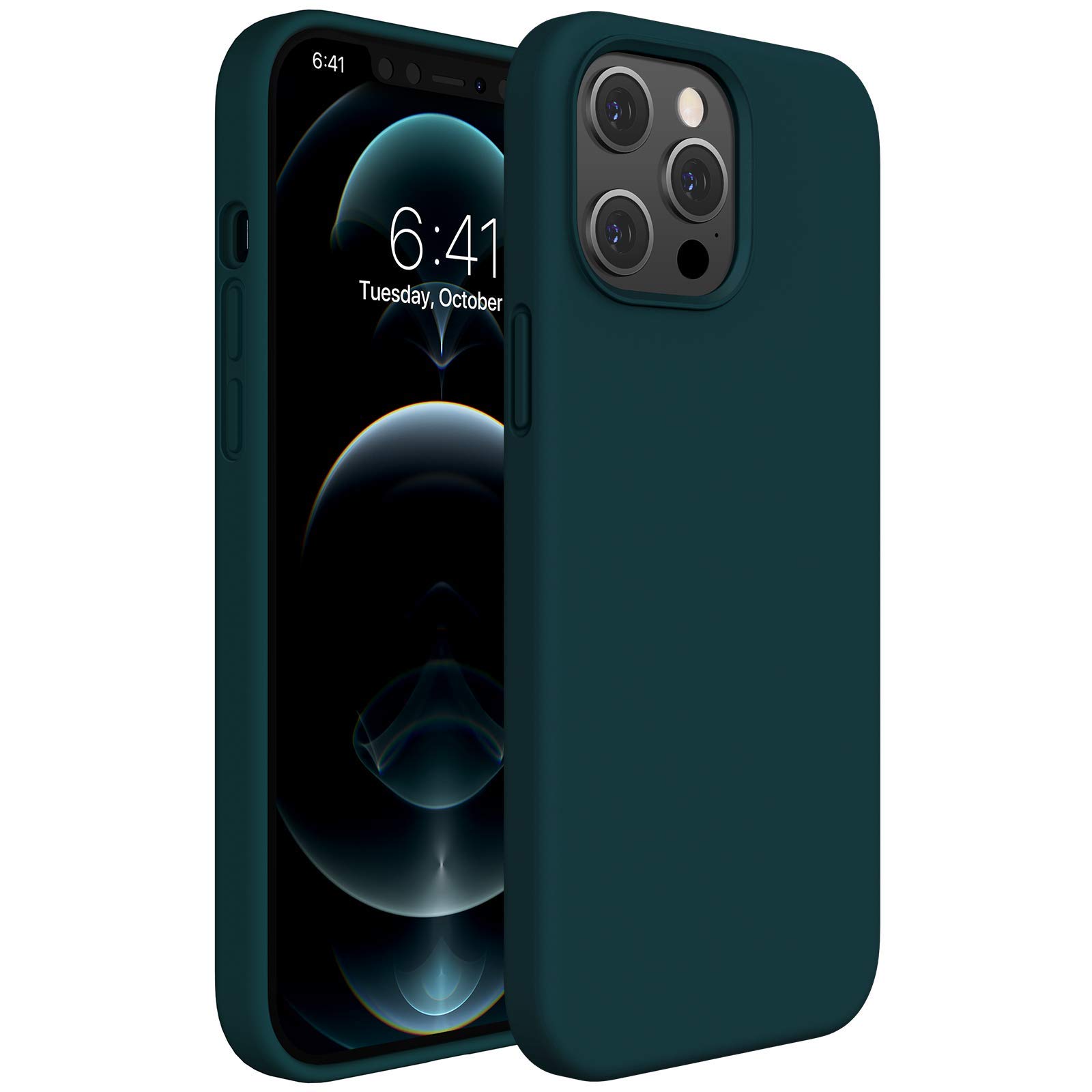 Miracase for iPhone 17 Pro Max Case with MagSafe [with 9H+Screen Protector] Military-Grade Protection Shockproof Scratch-Resistant with Velvet Touch for iPhone 17 Pro Max Cover 6.9", Matte-Deep-Blue — view 35