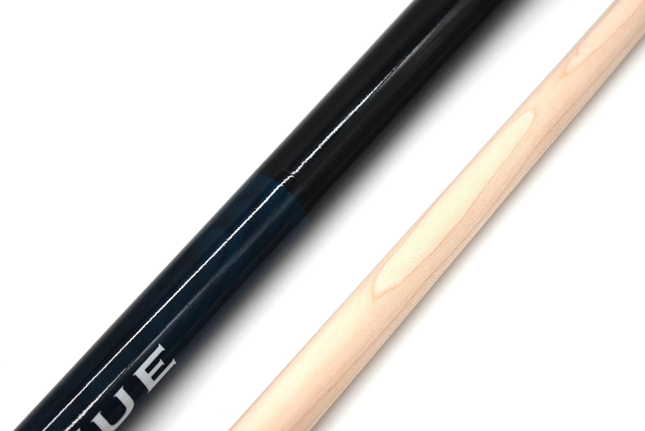 Billard Break Jump Queue - 3-teilig, Schnellverschluss, Navy Blau, 143cm