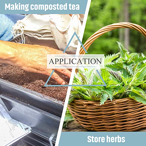 Shappy Compost Tea Bag Strainer Mesh Filter