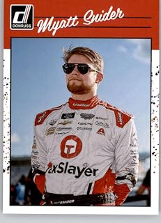 2023 Donruss Racing #165 Myatt Snider TaxSlayer/Richard Childress Racing/Chevrolet Retro 1990 Official NASCAR Trading Card (Stock Photo shown, card Near Mint to Mint Condition)