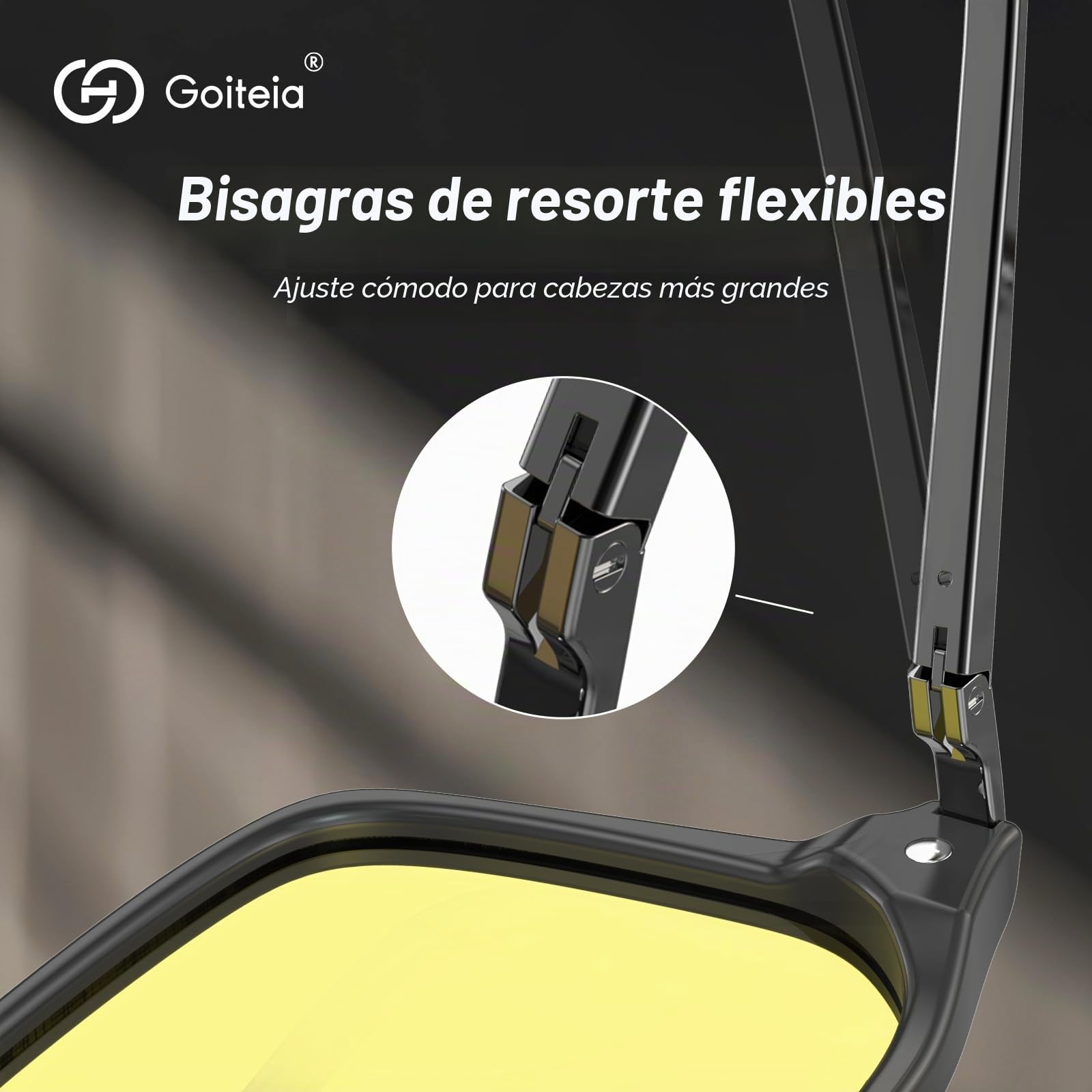 Goiteia Gafas Rojas Bloqueo Luz Azul-Bloqueo el 100% Azul y Verde para Mejorar el Sueño-Revestimientos AR Duales-Alivia Fatiga Ocular