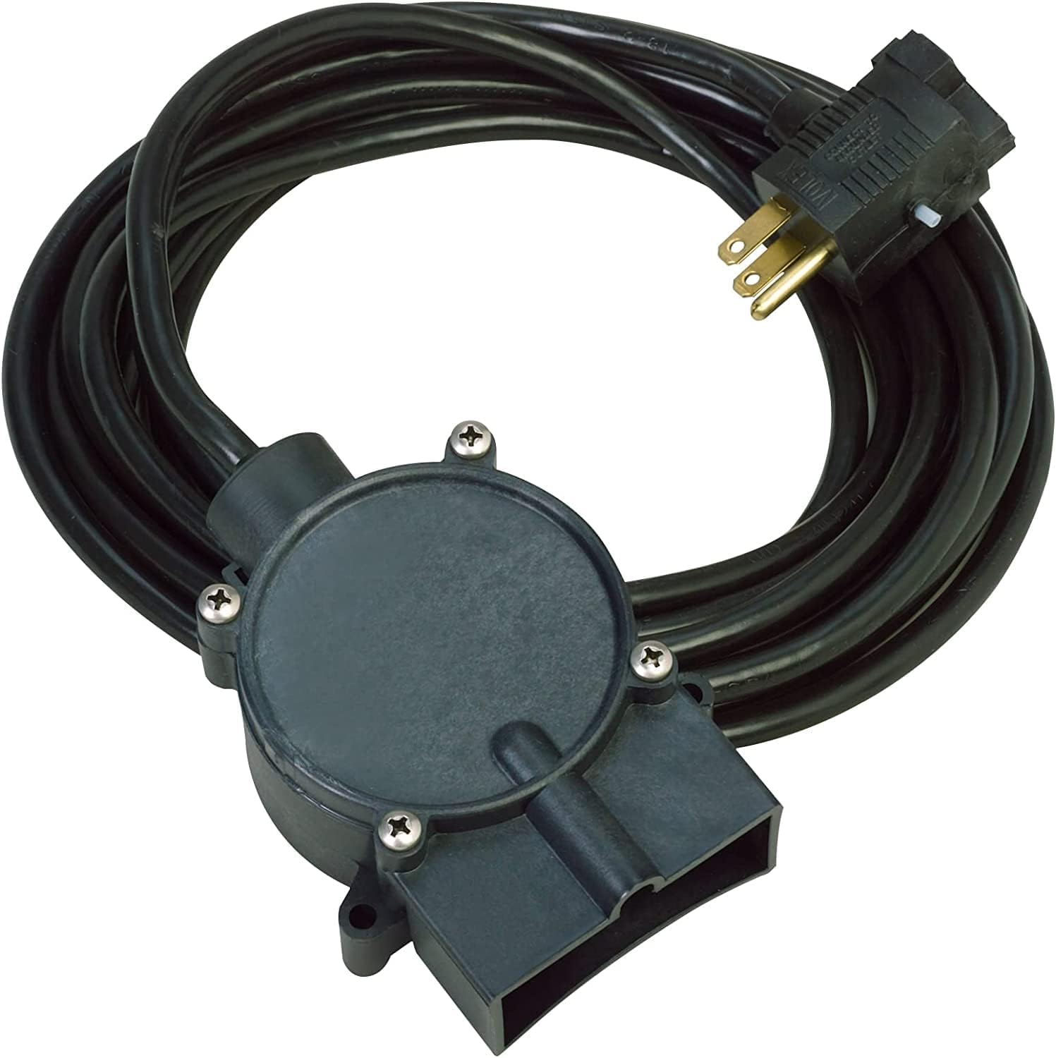 Little Giant RS-5 115-Volt Piggyback Diaphragm Pump-down Switch for Sump, Utility, Flood, Pond/Skimmer or Hydroponic Pumps, 18-Ft. Cord, Black, 566009
