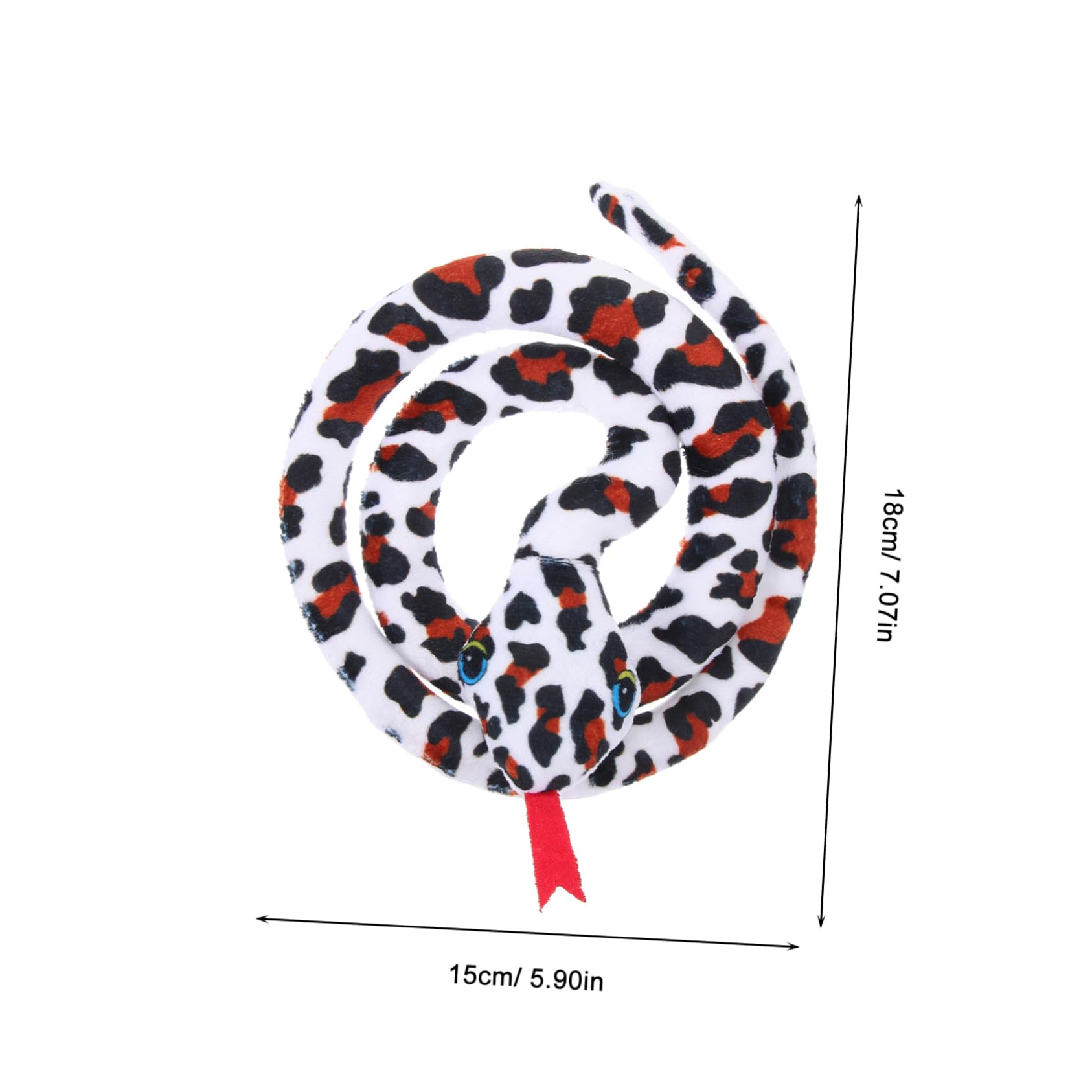 BESPORTBLE Peluche Chat Serpent Jouets à Mâcher pour Chats D'intérieur d'alimentation Jouets pour Chatons Friandises Chaton Chaton à Mâcher Serpent Cataire Peluche