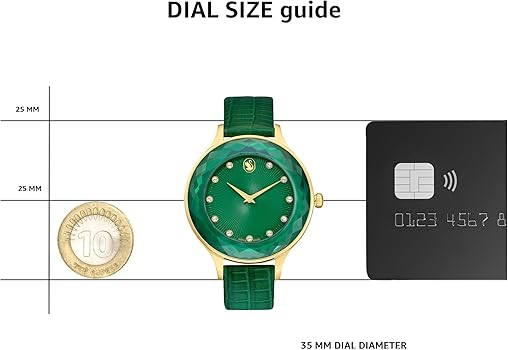 スワロフスキー　Octea Nova ウォッチ, スイス製, レザーストラップ スワロフスキー Octea Nova ウォッチ, スイス製, レザーストラップ