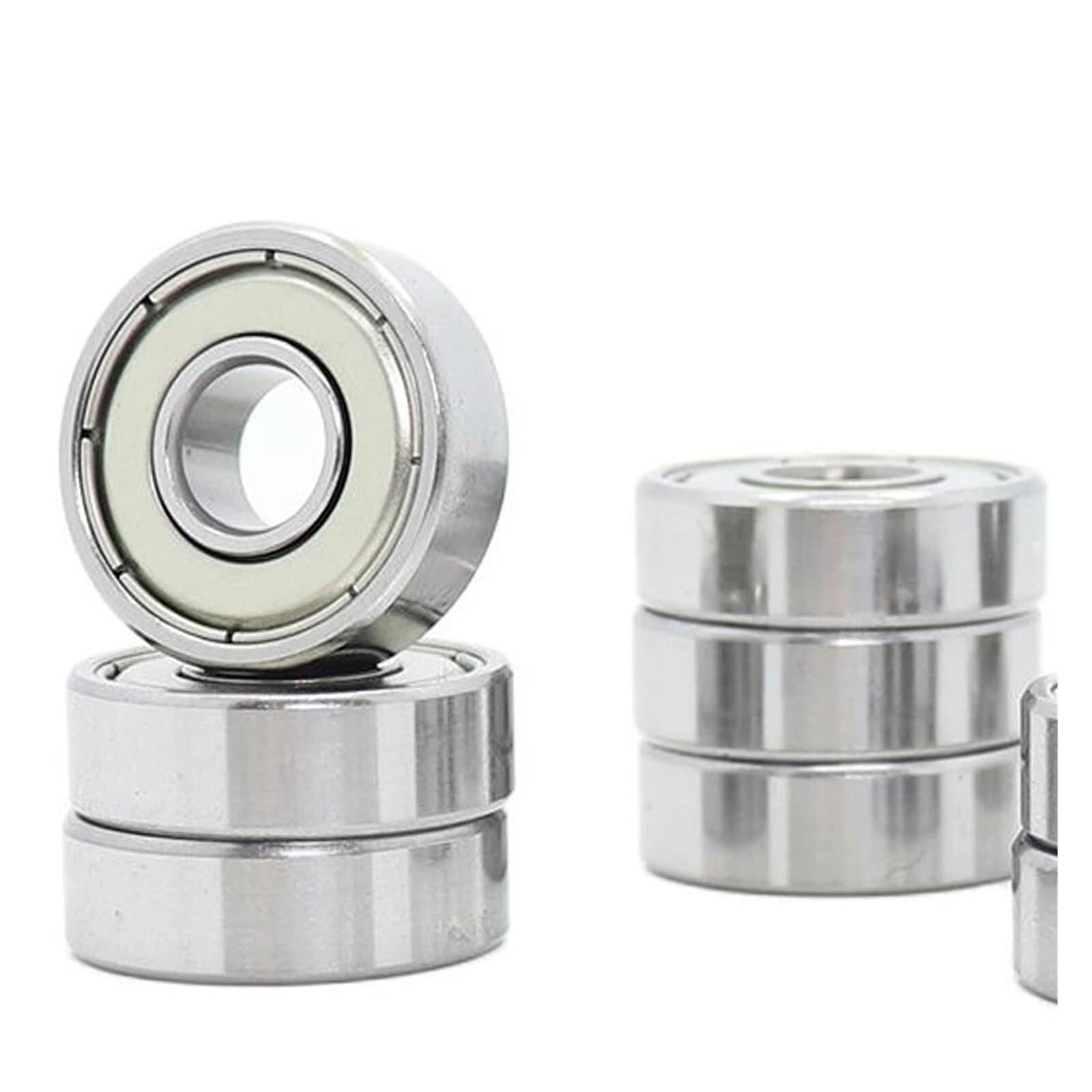 Gqnblvhzupdm One Color Industrial Shaft Bearings, 608Zz Bearing Abec-7 10Pcs 8X22x7 Mm Miniature Ball Bearings 608Z Emq Grade 608Zz-Bearing