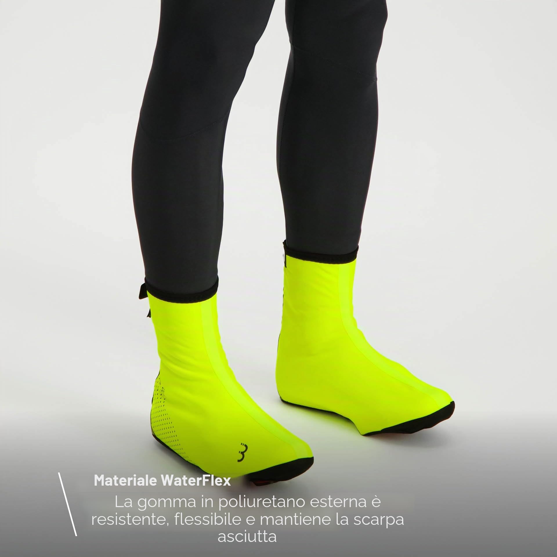 BBB Cycling Overshoes WaterFlex 3.0 Bike Shoe Covers Rain Water Dirt Protection Road Biking And MTB BWS-23